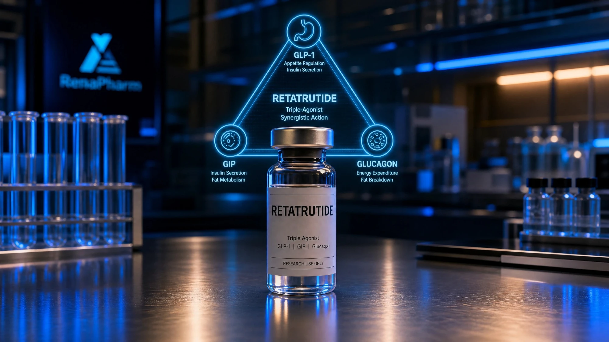 Retatrutide (LY3437943) | Wholesale Research Peptide Supplier