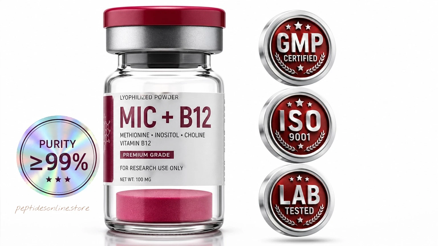 lipo c mic b12 MIC (Lipo-C with B12 Complex) – 10mg Bulk for Sale