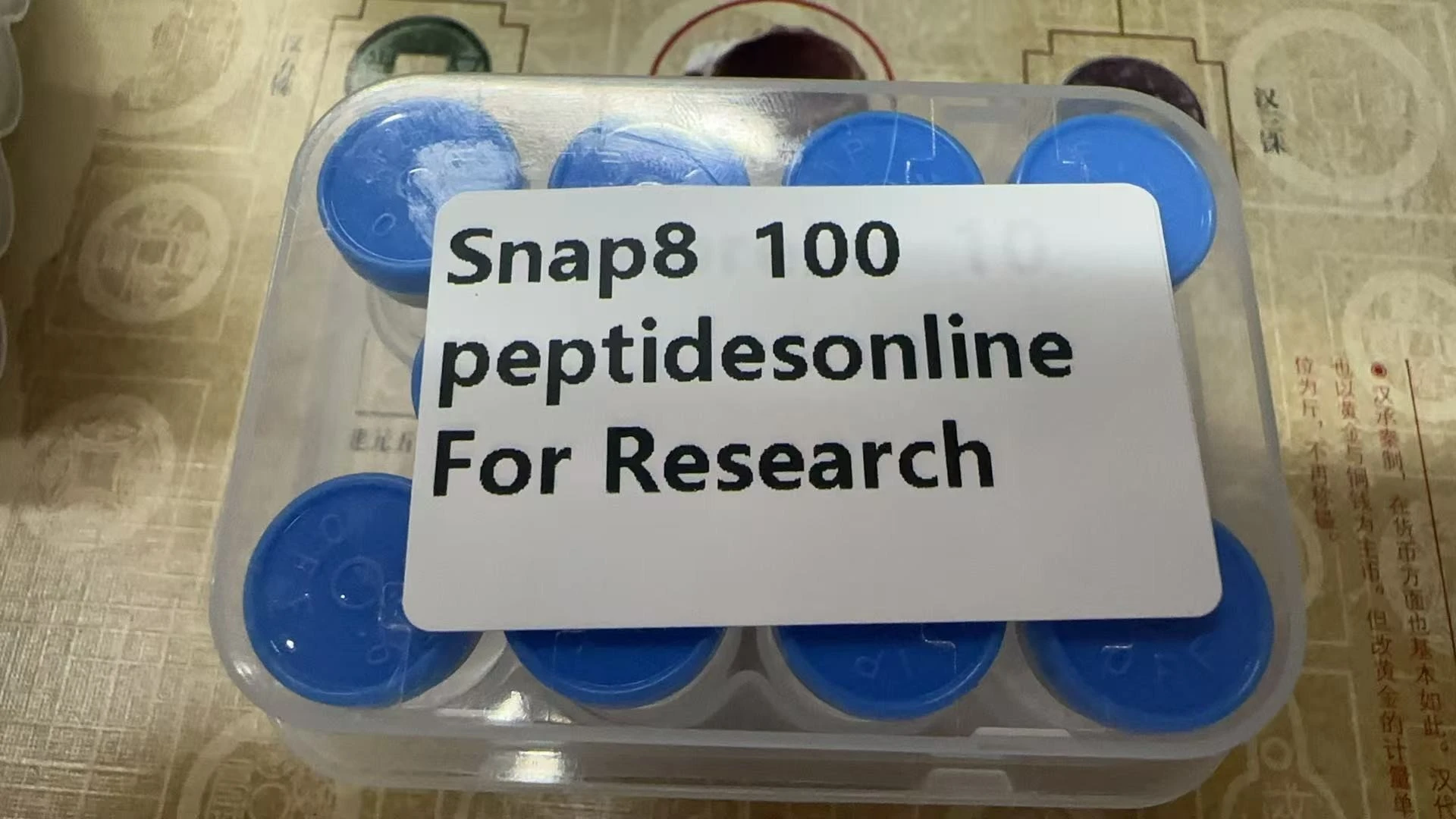 Snap-8 (Acetyl Octapeptide-3) – 10mg-100mg