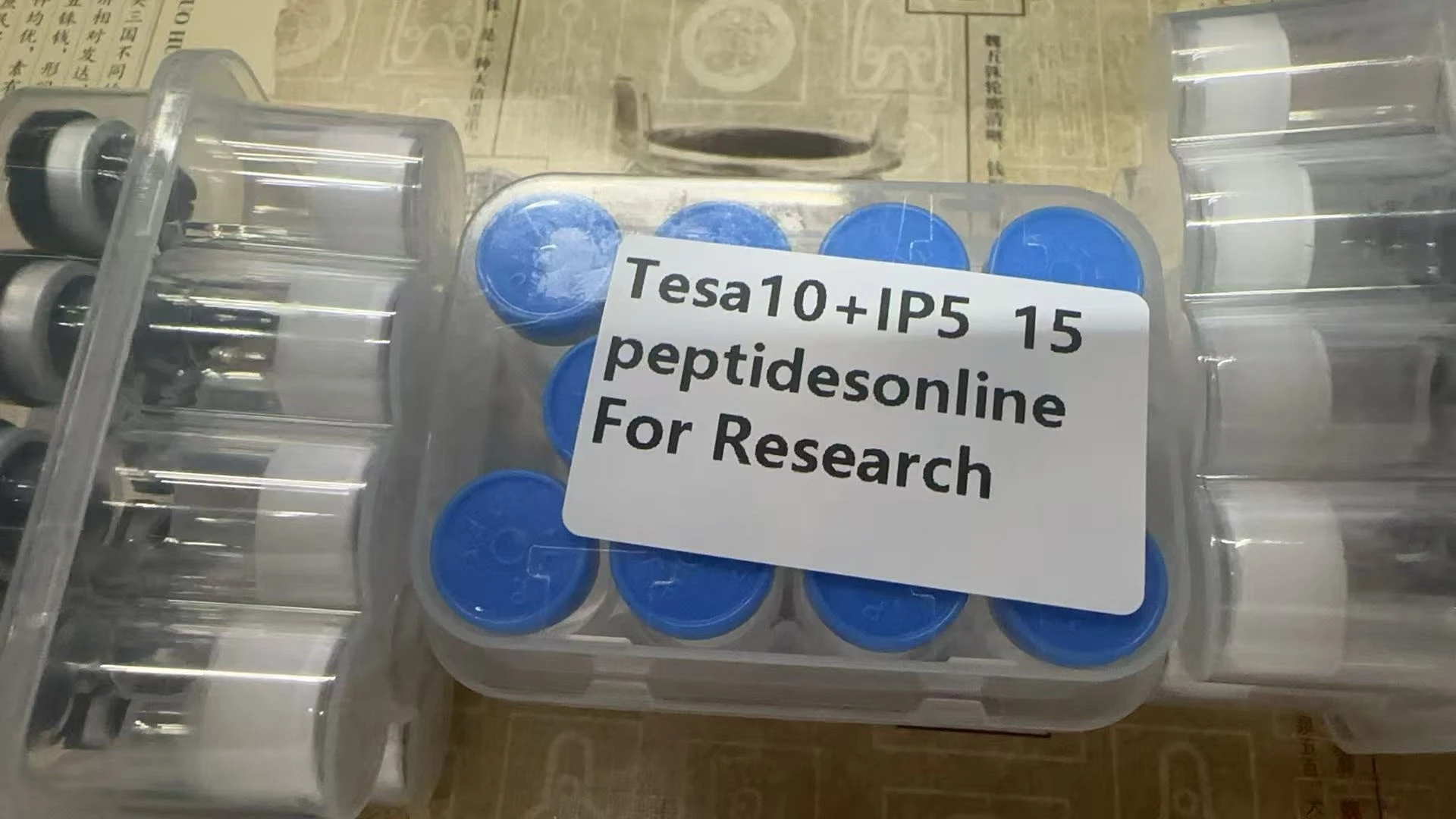 Tesa10+IP5 (Tesamorelin & Ipamorelin) - 15mg Bulk supplier